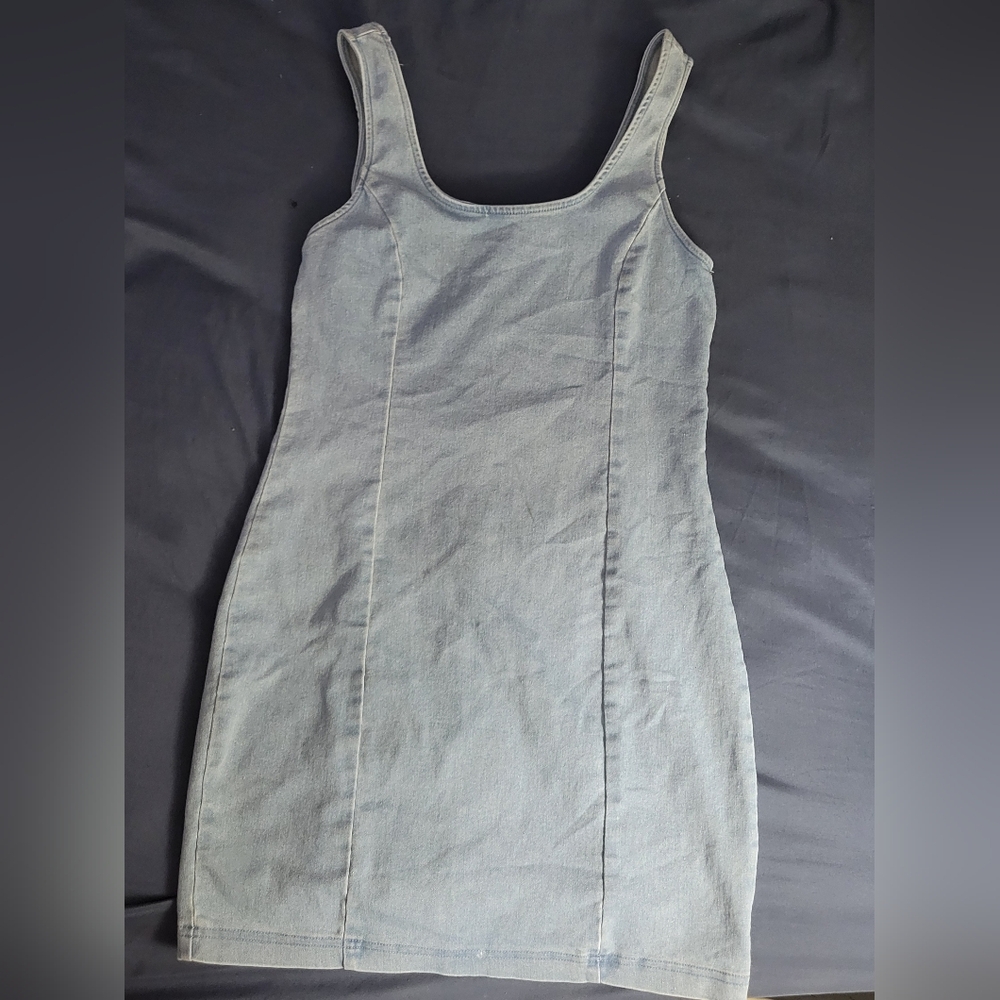 Forever 21 Light Blue Denim Dress